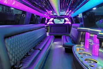 Fayetteville Limo Interior