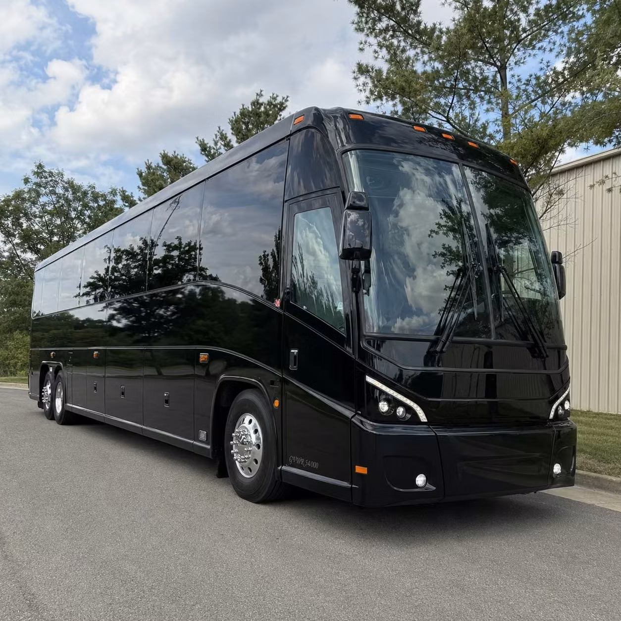 construction crew and healthcare worker shuttles across fayetteville