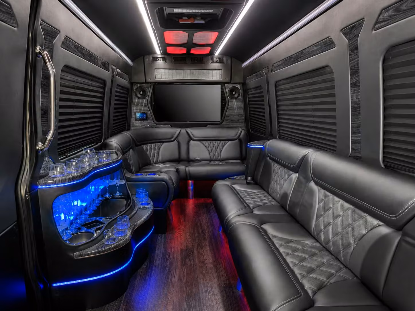 corporate event shuttles between fayetteville and bentonville
