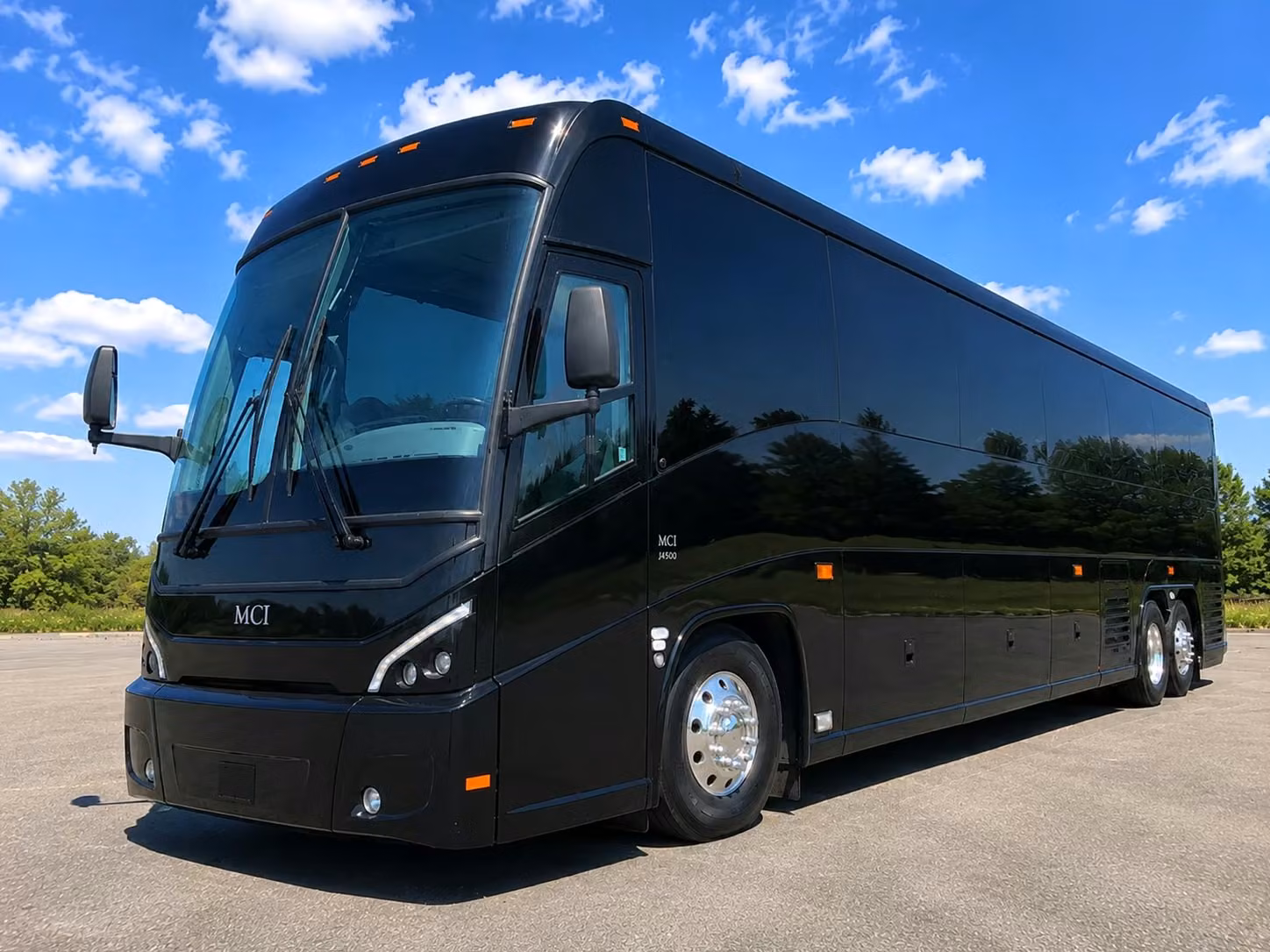 fayetteville 56 passenger charter bus rental