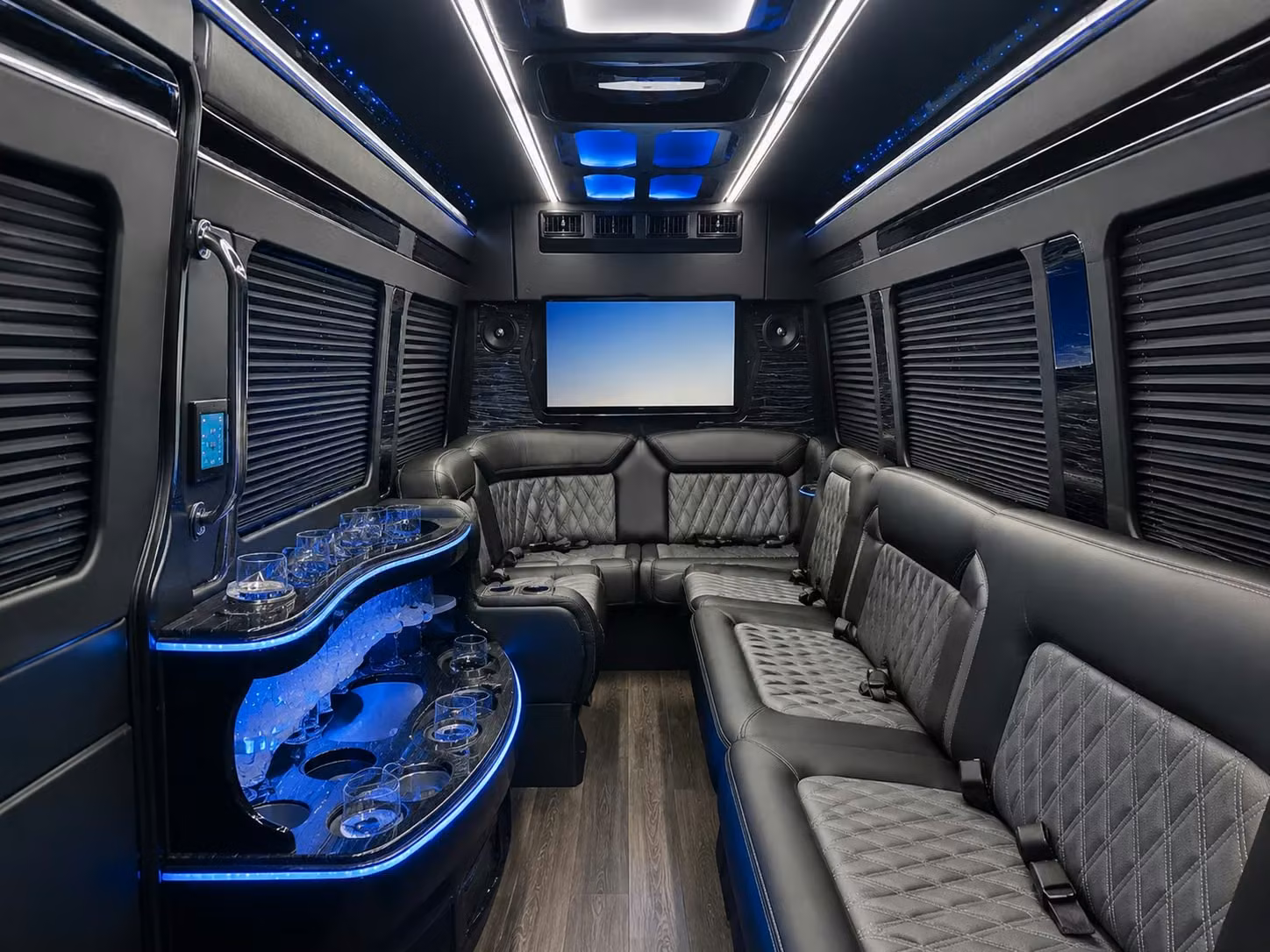 rehearsal dinner and multi day wedding weekend transportation in fayetteville